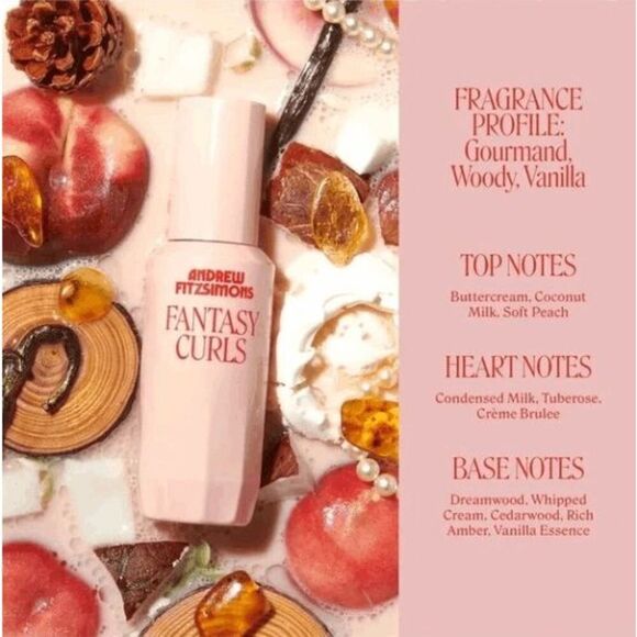 Andrew Fitzsimons FANTASY CURLS Nourishing Anti Frizz Serum for Curly Hair - Picture 1 of 6